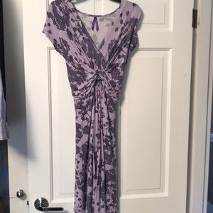 Seraphine Knot Front Maternity Dress